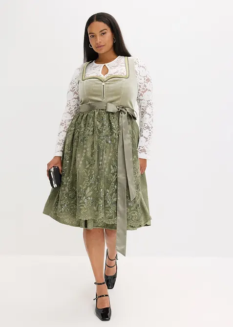 Dirndl en schort (2-dlg. set), bonprix