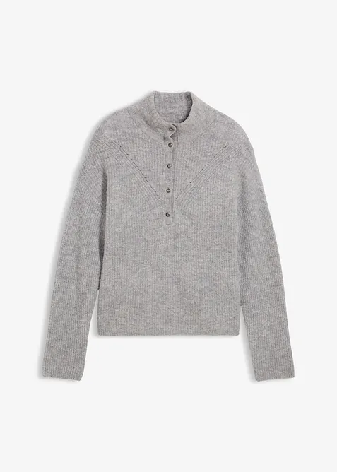 Wollen trui met alpacawol, bonprix