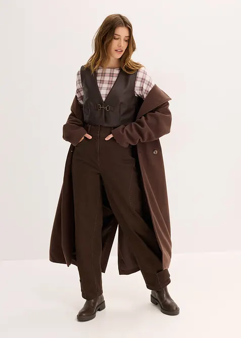 Imitatieleren gilet, bonprix