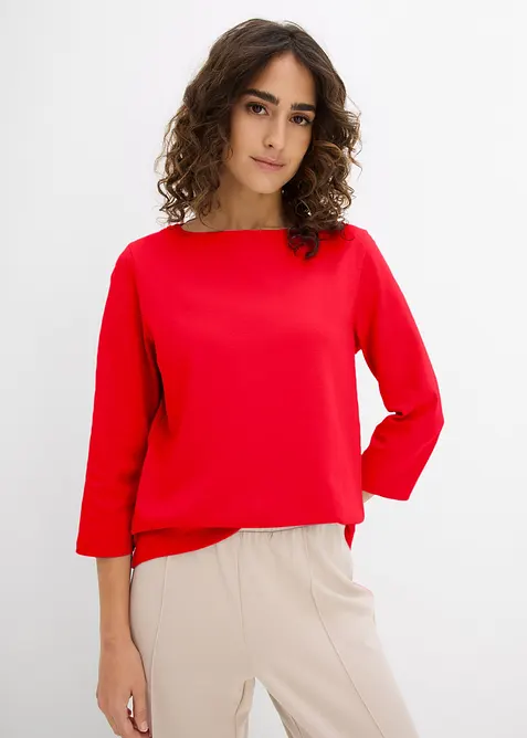 T-shirt van zwaar biologisch katoen, bonprix