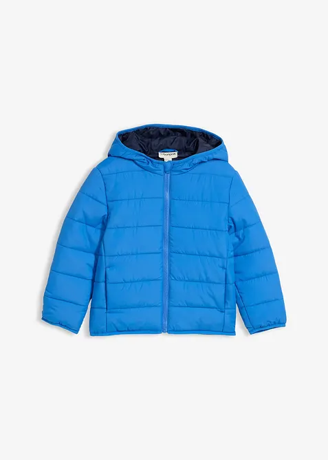 Gewatteerde jas met capuchon, bonprix