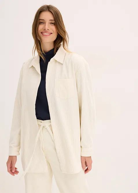 Corduroy overhemd van katoen, bonprix
