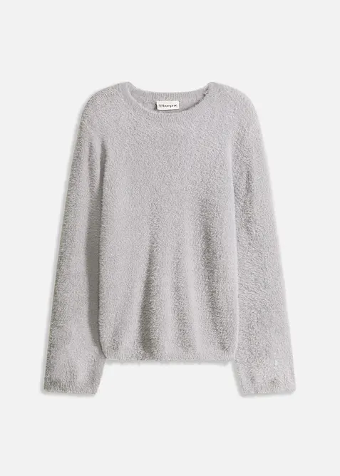 Zachte trui met wijde mouwen, bonprix
