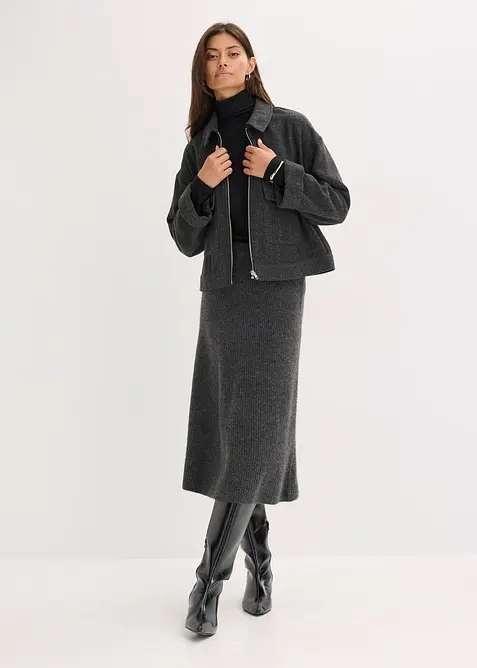 Gebreide midirok, bonprix