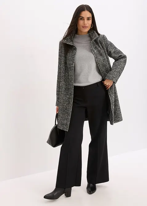 Coat in wollen look, bonprix