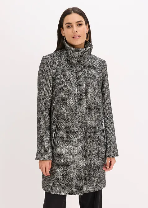 Coat in wollen look, bonprix