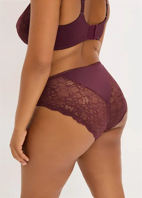 Maxislip met sierlijk kant, bonprix