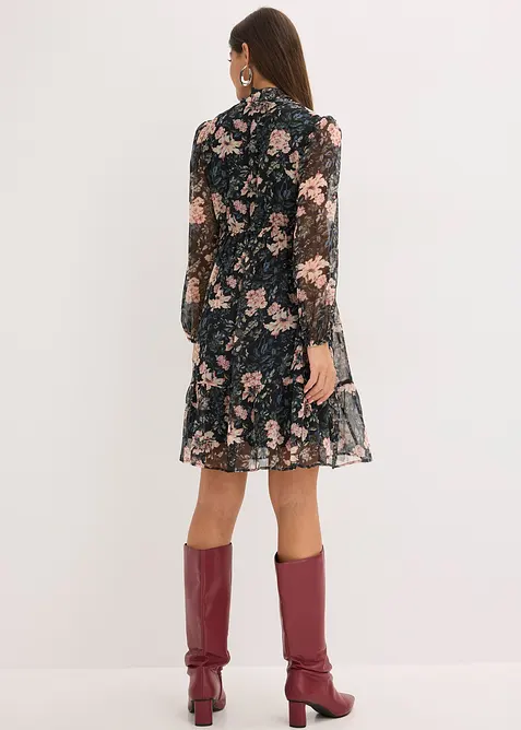 Jurk van chiffon, bonprix