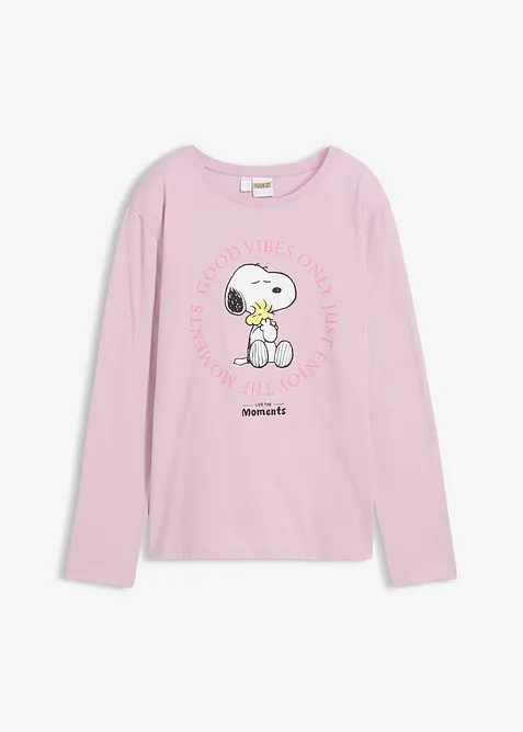 Longsleeve Snoopy shirt van puur katoen, Peanuts