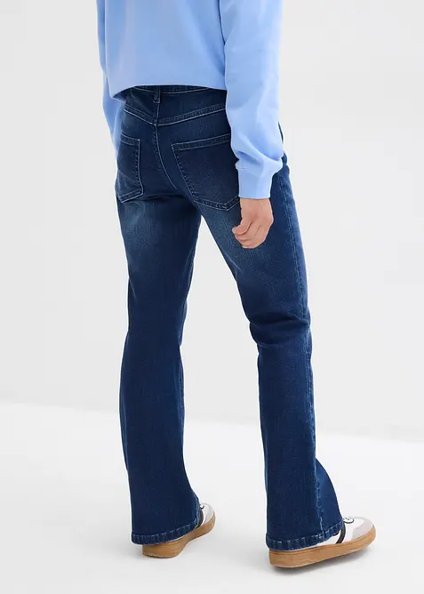 Flared jeans, low waist, bonprix