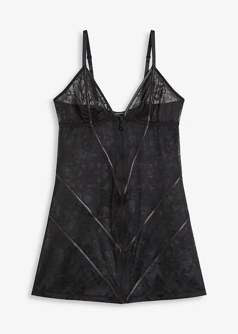 Sexy jurk van kant met een ritssluiting, bonprix