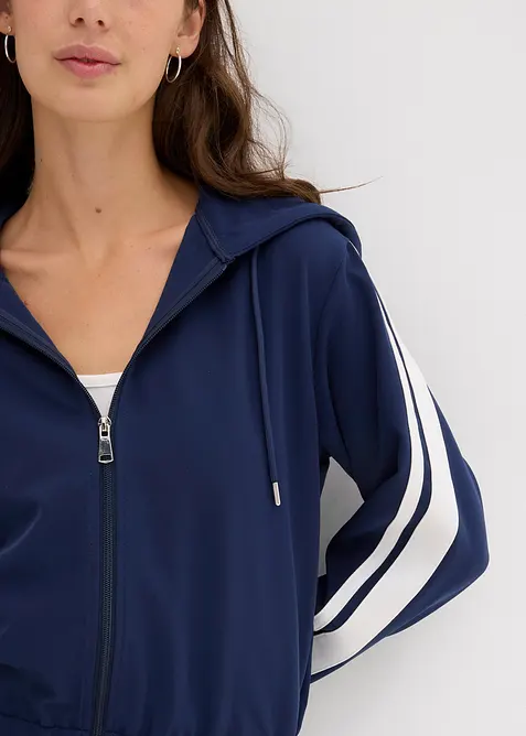 Trainingsjack met sportieve strepen, bonprix