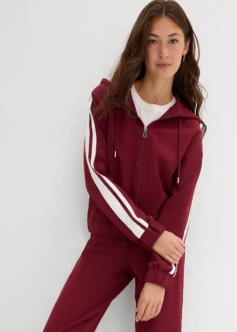 Trainingsjack met sportieve strepen, bonprix