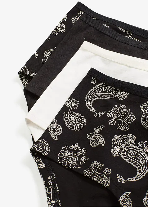 Maxi hipster van puur biologisch katoen (set van 4), bonprix