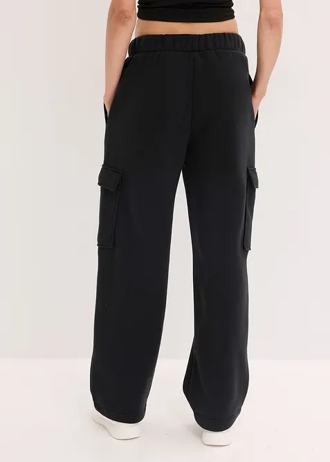 Functionele thermo jongging broek met wijde pijpen, sneldrogend, bonprix