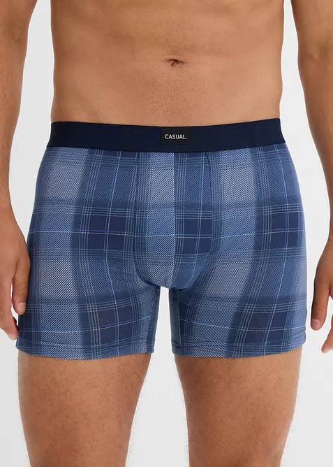 Midi boxer met katoen, strak (set van 2), bonprix