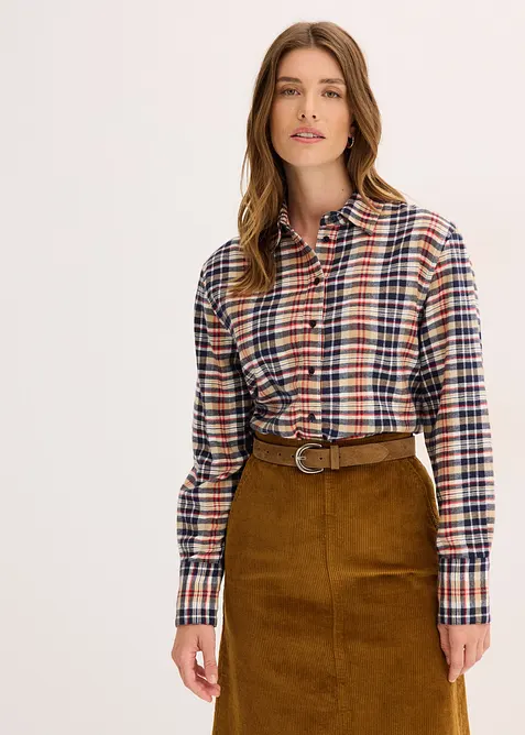 Flanellen overhemd van katoen, bonprix