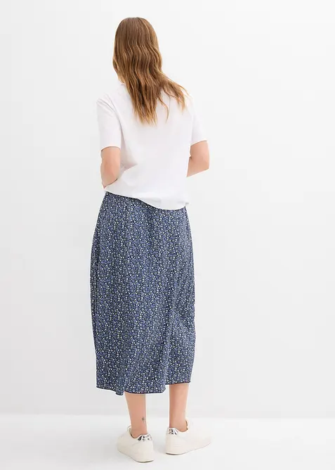 Midirok van soepele viscose, bonprix