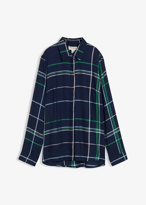 Lange blouse van soepele viscose, bonprix