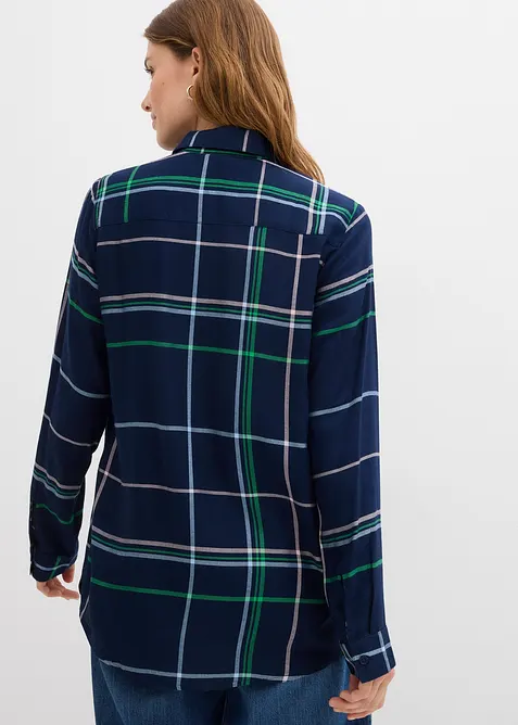 Lange blouse van soepele viscose, bonprix