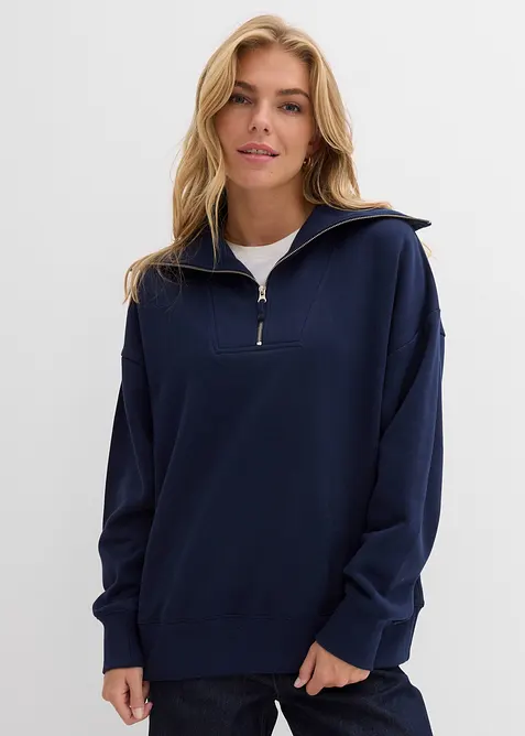 Schipperstrui van een zachte katoenmix, bonprix