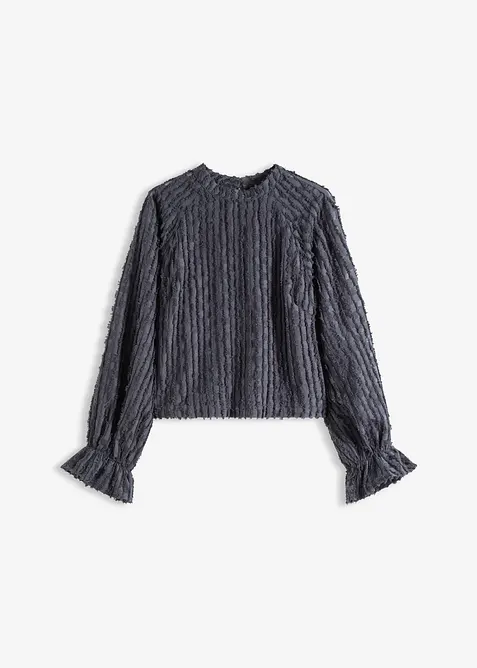 Blouse van gestructureerd materiaal, bonprix