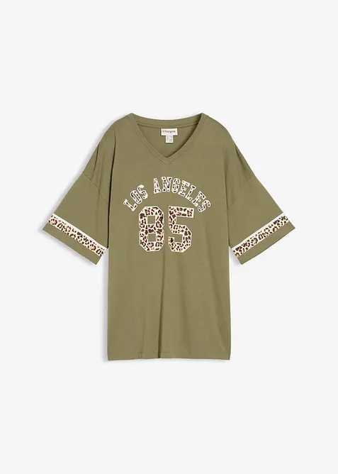 Oversized shirt van biologisch katoen, bonprix