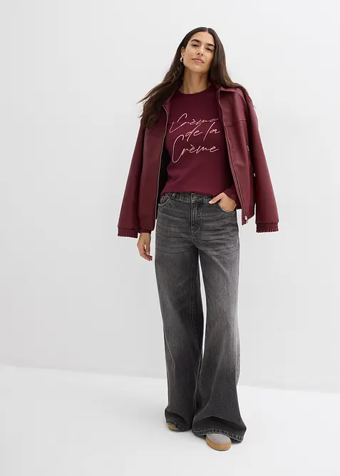 Longsleeve van katoen, bonprix