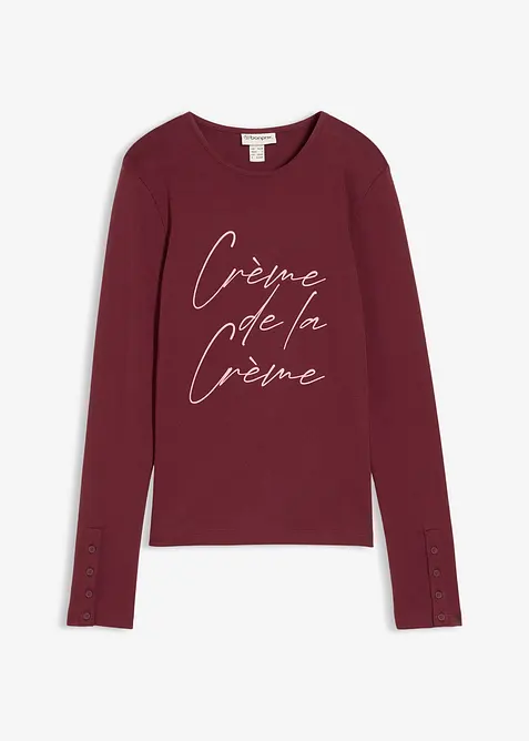 Longsleeve van katoen, bonprix