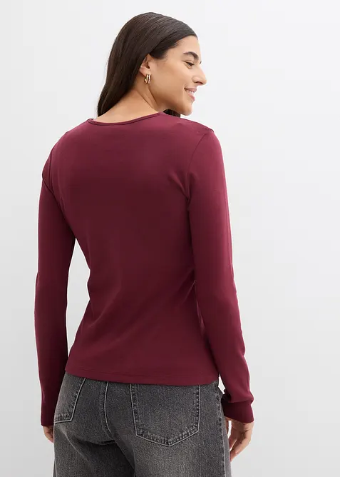 Longsleeve van katoen, bonprix