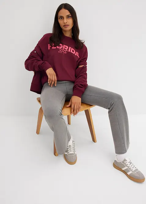 Oversized T-shirt van puur biologisch katoen, bonprix