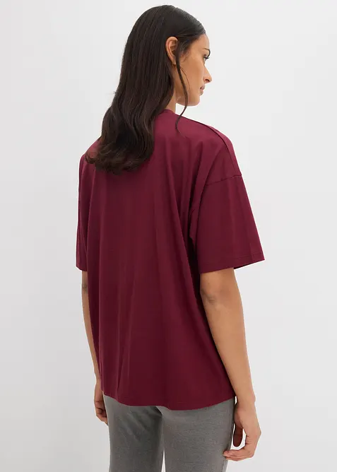 Oversized T-shirt van puur biologisch katoen, bonprix