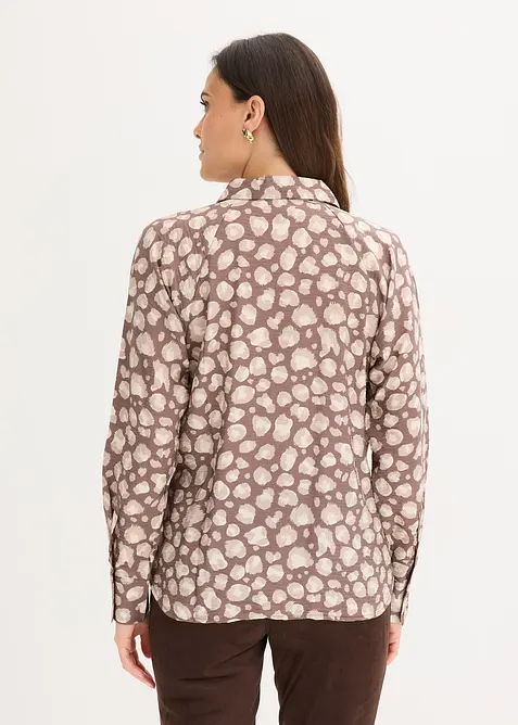 Viscose blouse met vleermuismouwen, bonprix