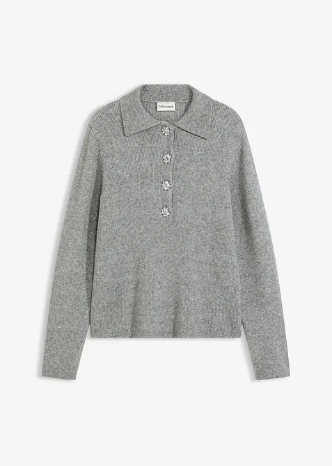 Polo-trui met wol, bonprix