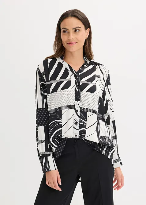 Satijnen blouse, bonprix