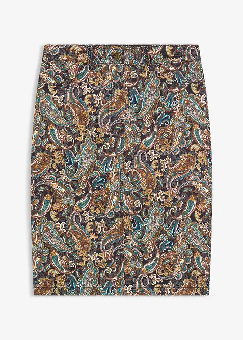 Stretch rok met katoen, bonprix