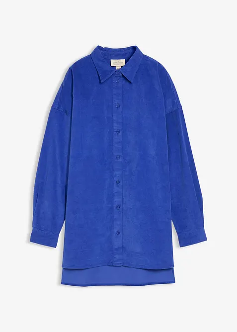 Oversized corduroy overhemdblouse, bonprix