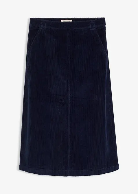 Corduroy midirok, bonprix