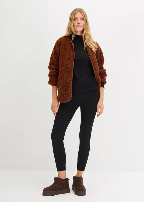 Thermoshirt met opstaande kraag, bonprix