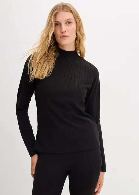 Thermoshirt met opstaande kraag, bonprix