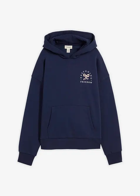 Oversized sweater in een katoenmix, bonprix