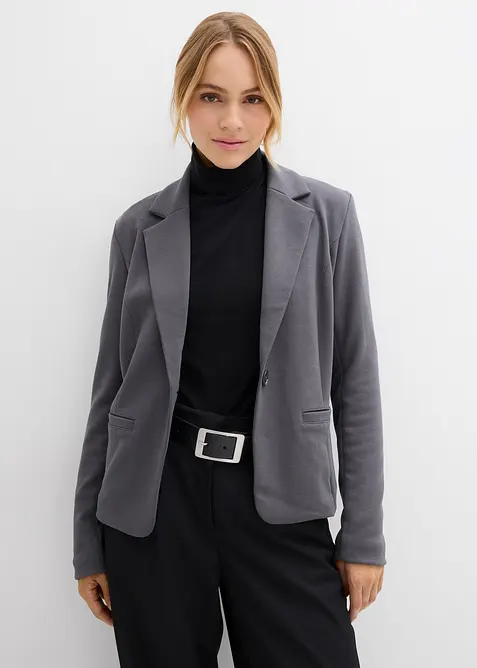 Sweatblazer met soepel viscose, bonprix