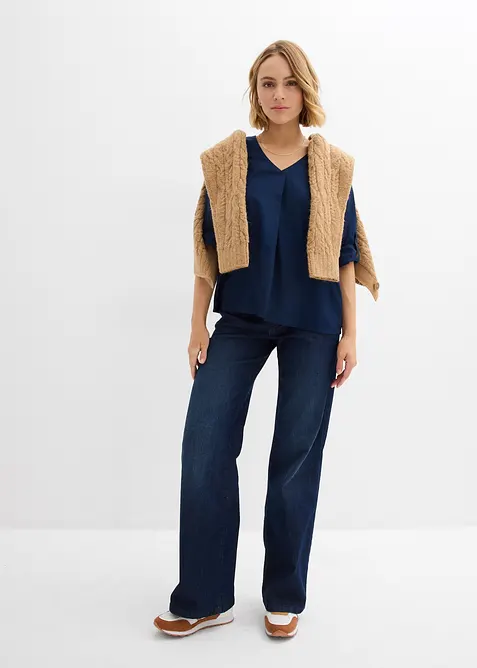 Blouse van soepele viscose, bonprix