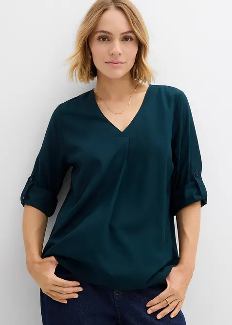 Blouse van soepele viscose, bonprix