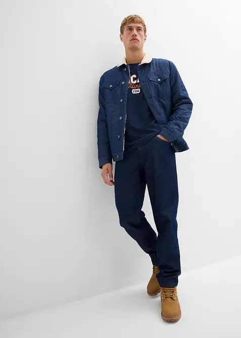 Longsleeve van biologisch katoen (set van 2), bonprix