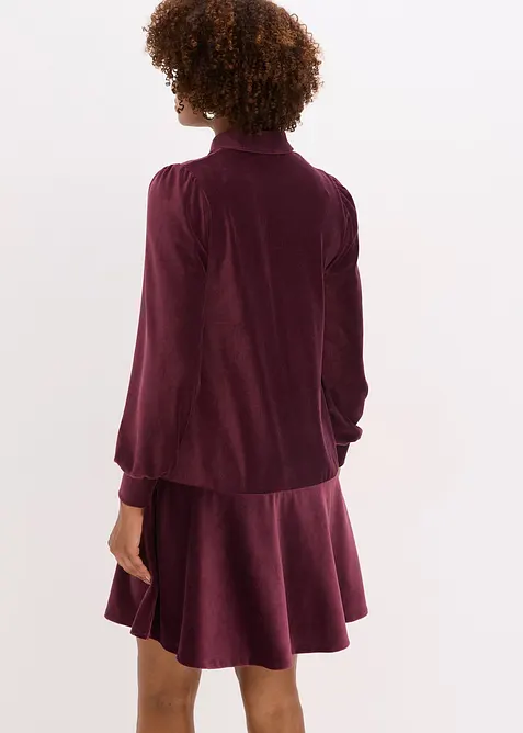 Korte jurk van corduroy, bonprix