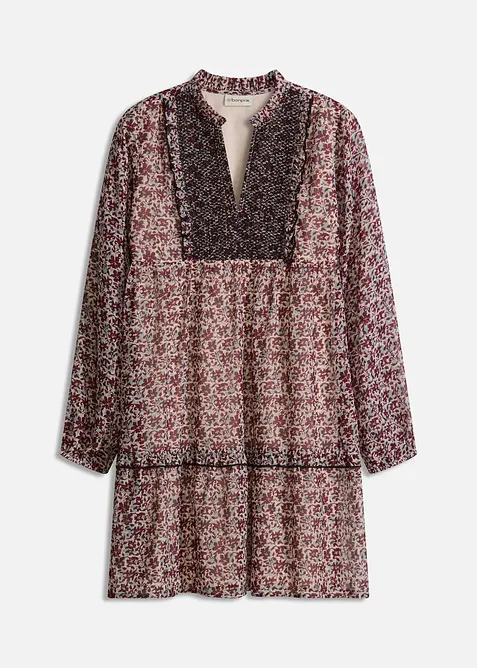 Jurk met borduursel, bonprix