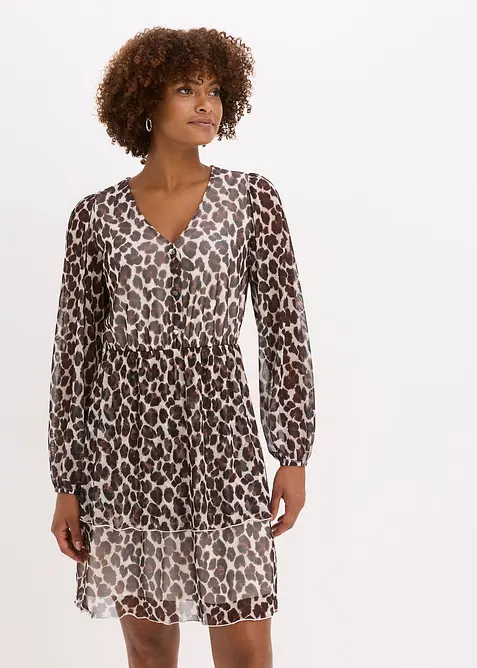 Tuniekjurk van zacht mesh, bonprix