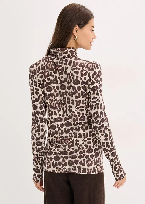 Longsleeve in een zachte viscosemix, bonprix