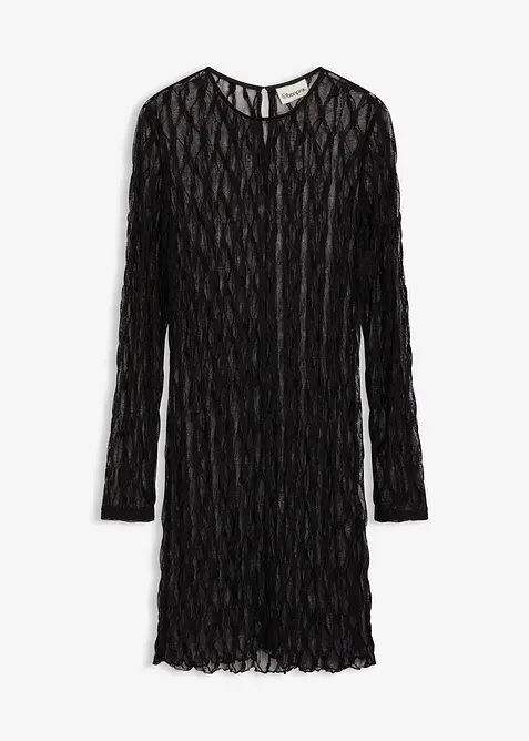 Korte kanten jurk, bonprix